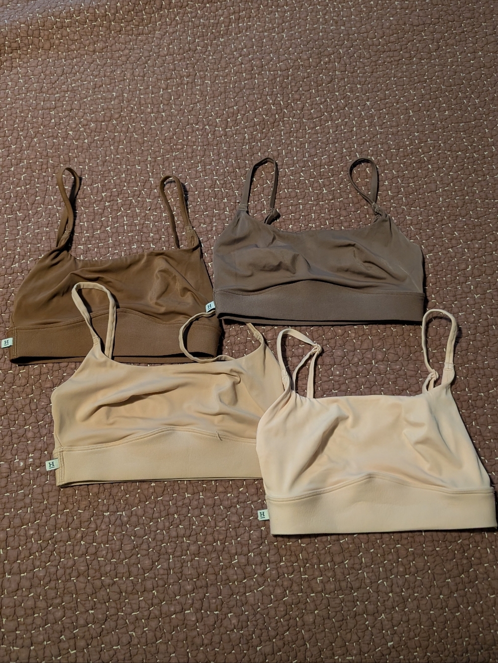 Harper Wilde Bliss Scoop Adjustable Bralette - Bundle of 4